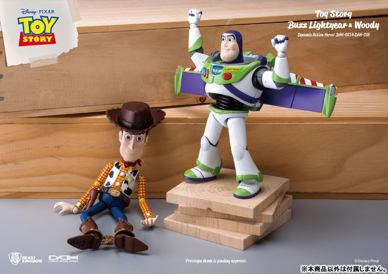 Dynamic 8ction heros toy story buzz lightyear and woody complete DAH-015 and buy 016