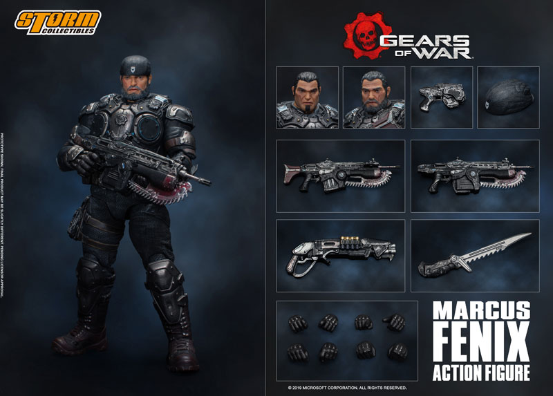 McFarlane Toys Gears of War 4 Marcus Fenix Action Figure – Unboxing –  Figure Stop