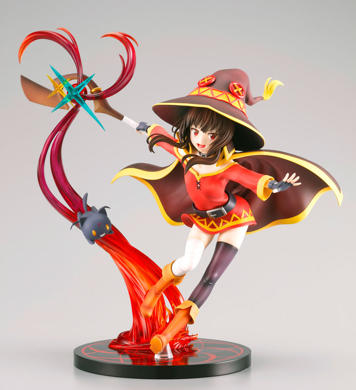 20cm filme konosuba megumin aqua anime figura bênção de deus sobre este  maravilhoso mundo kurenai densetsu aqua megumin figura de ação