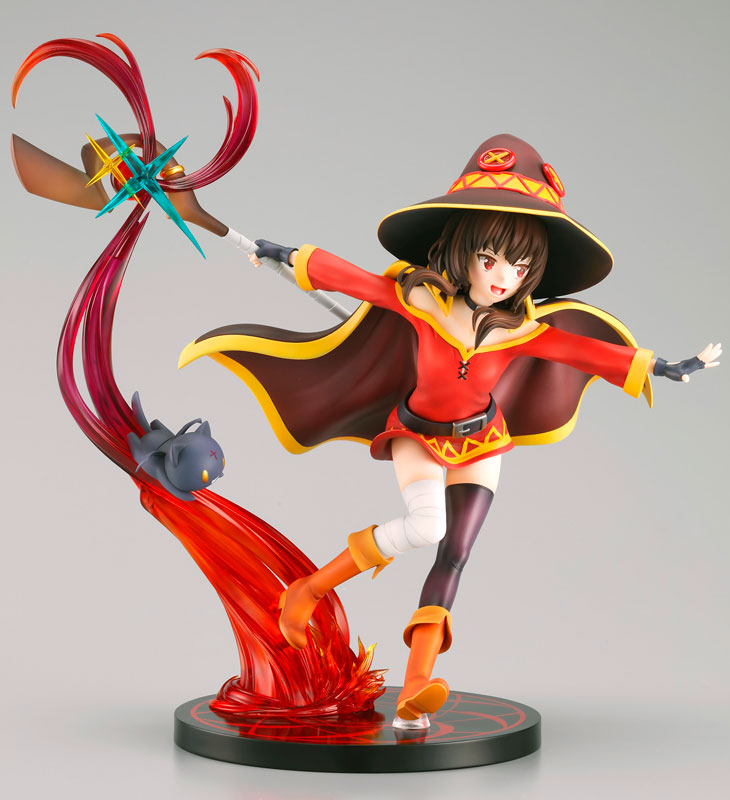 Juai-boneco de pvc, original, boneco com destro do filme, konosuba god's  abençoado sobre esse mundo maravilhoso, megumin - AliExpress