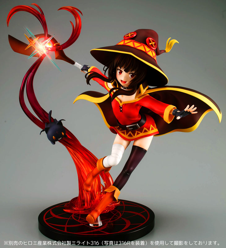 Juai-boneco de pvc, original, boneco com destro do filme, konosuba god's  abençoado sobre esse mundo maravilhoso, megumin - AliExpress