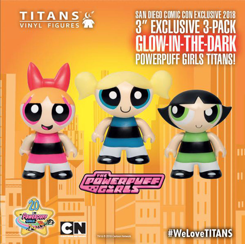 Cartoon Network Titans Vinyl Mini Figures Brand New