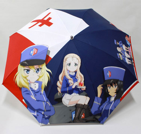 AmiAmi [Character & Hobby Shop] | 少女与战车最终章折叠痛伞新绘BC 