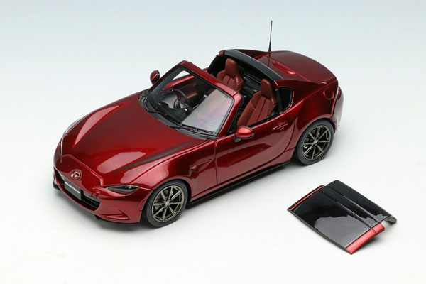 AmiAmi [Character & Hobby Shop] | 1/43 Mazda Roadster RF 2016 Soul Red  Premium Metallic(Released)