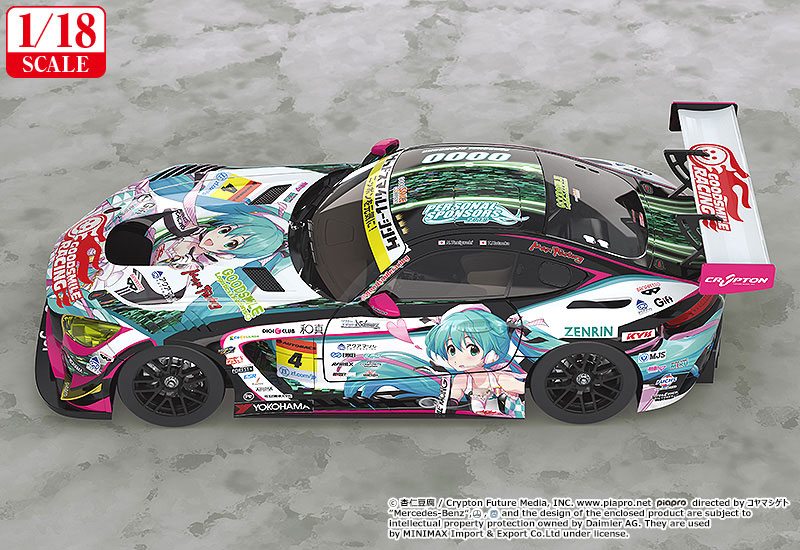 AmiAmi [Character & Hobby Shop] | Mini Car 1/18 Hatsune Miku GT