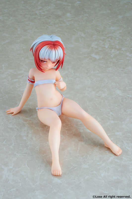 AmiAmi [Character & Hobby Shop] | Monobeno Sumi White School Swimsuit ver.  1/6 Complete Figure(Released)