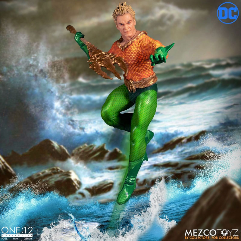 Mezco high quality one 12 Aquaman