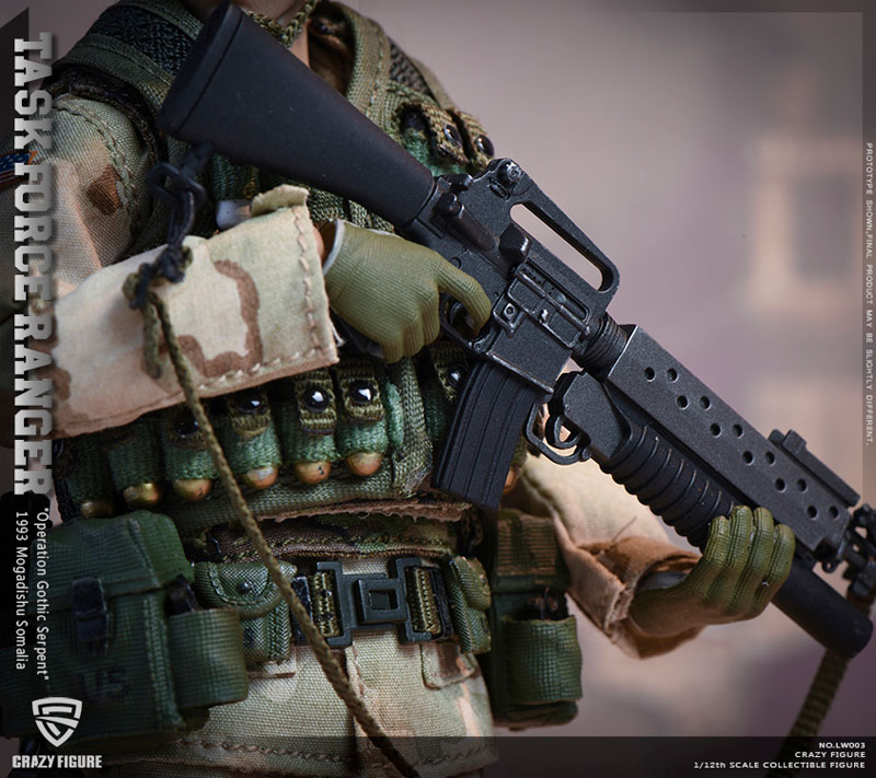 AmiAmi [Character & Hobby Shop] | 1/12 US Army 75th Ranger Squad