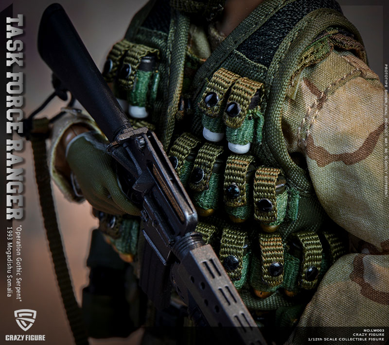 AmiAmi [Character & Hobby Shop] | 1/12 US Army 75th Ranger Squad