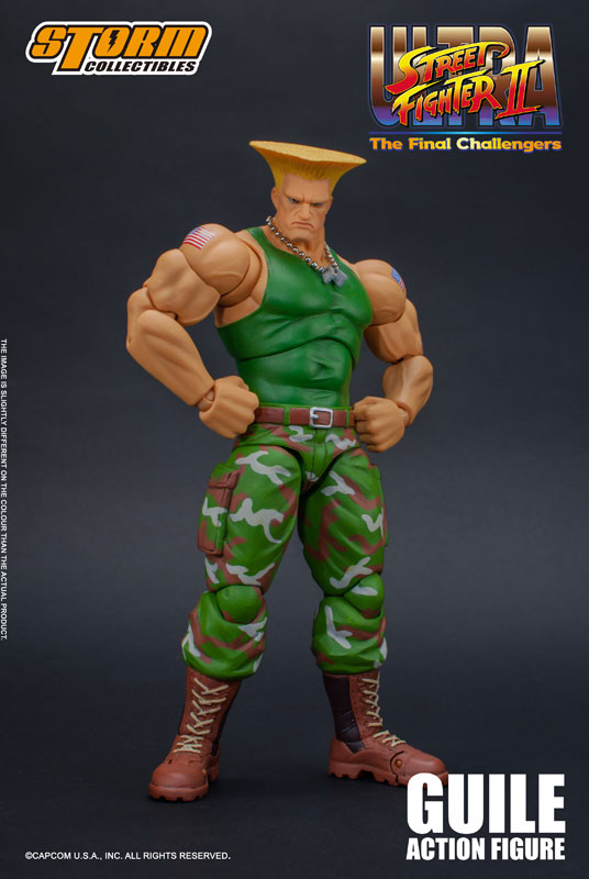 Figura Guile Ultra Street Fighter 2 The Final Challengers - Storm