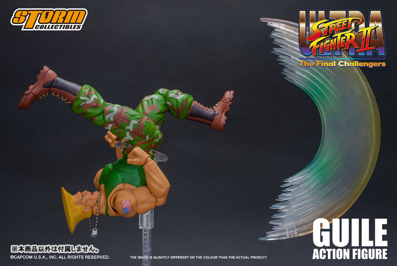 Ultra Street Fighter II The Final Challengers 1/12 Scale Pre-Painted Action  Figure: Guile