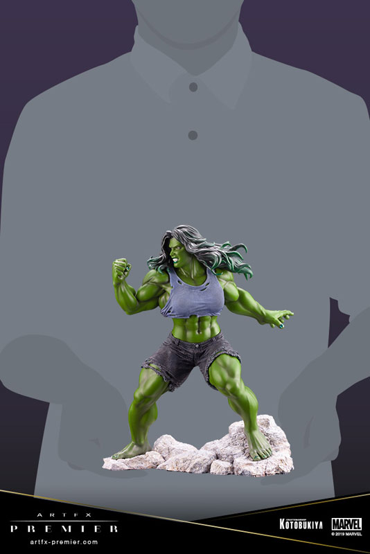 AmiAmi [Character & Hobby Shop] | ARTFX PREMIER MARVEL UNIVERSE She-Hulk  1/10 Easy Assembly Kit(Released)