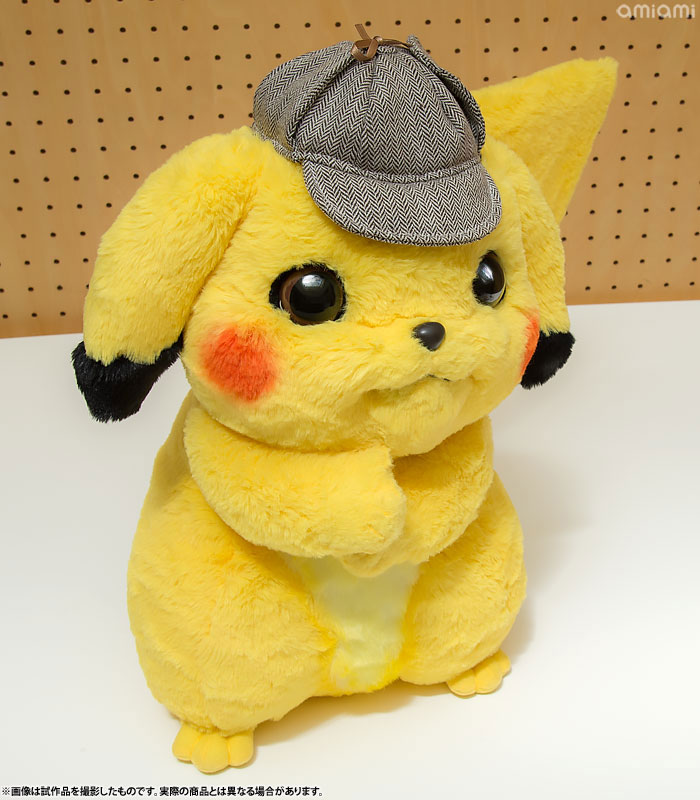 detective pikachu life size doll