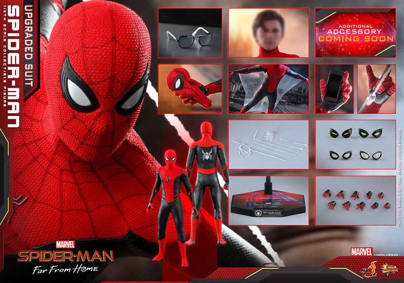 AmiAmi [Character & Hobby Shop]  Spider-Man: Far From Home / Spider-Man  Stealth Suit Acrylic Keychain(Released)