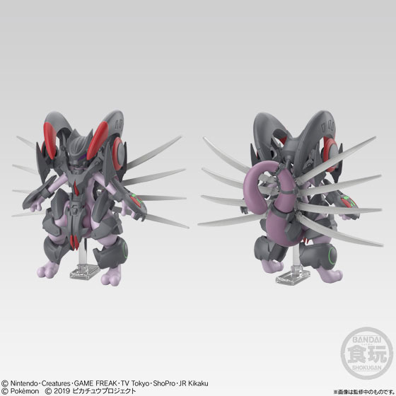 AmiAmi [Character & Hobby Shop] | SHODO Pokemon Mewtwo Strikes