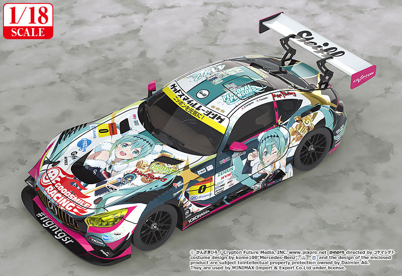 AmiAmi [Character & Hobby Shop] | Mini Car 1/18 Hatsune Miku