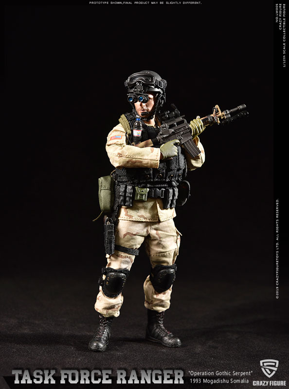 ミリタリー 1/6 TOY SOLDIER DELTA FORCE SOMALIA 1993 1/35 Delta Force (Somalia 1993) – Cyber Hobby