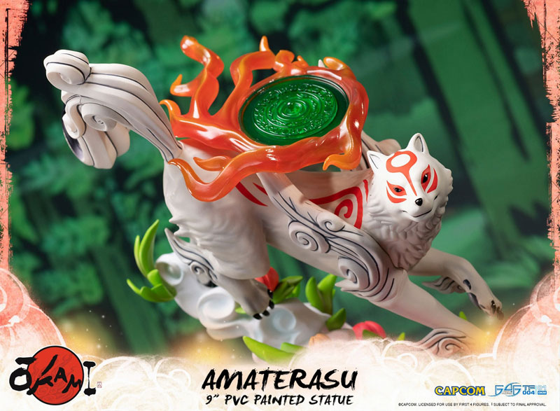 AmiAmi [Character & Hobby Shop] | Okami / Amaterasu 9 Inch PVC