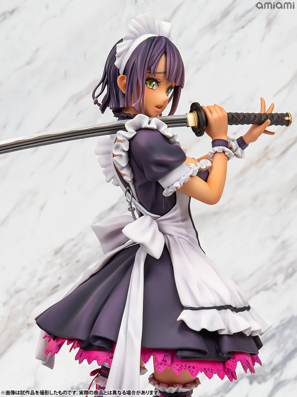 AmiAmi [Character & Hobby Shop] | (Pre-owned ITEM:A/BOX:B)Murakami Suigun  no Yakata Original F-ism Shoujo Katana Maid 1/6 Complete Figure(Released)