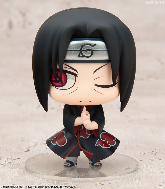 Figurine Itachi Uchiwa Acroupi - Tragédie d'Uchiha - Naruto