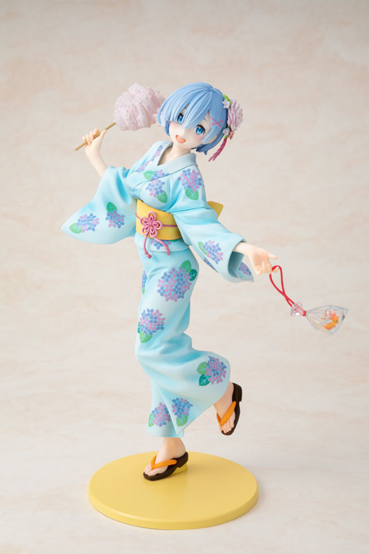 AmiAmi [Character & Hobby Shop] | (Pre-owned ITEM:B+/BOX:B)KDcolle Re:ZERO  -Starting Life in Another World- Rem Yukata Ver. Repaint 1/7 Complete  Figure(Released)