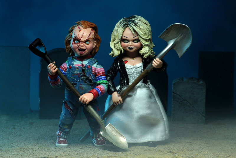 Amazon.com: Bride of Chucky - Chucky and Tiffany 2-pack - 8