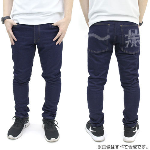 COSPA Girls und Panzer das Finale Oarai Girls High School Relaxed Jeans-XL image 2