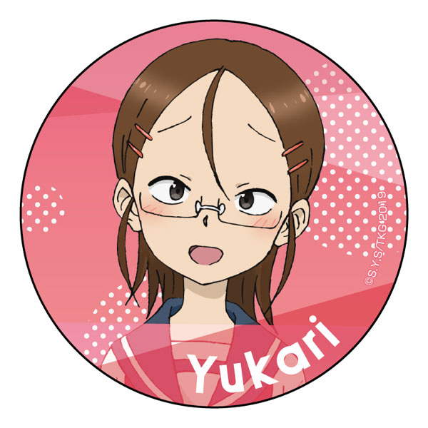 AmiAmi [Character & Hobby Shop]  Karakai Jouzu no Takagi-san 2 Tin Badge  Takagi-san Deformed ver. A(Released)