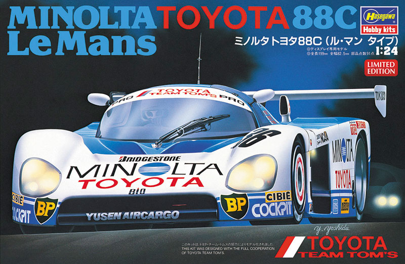 AmiAmi [Character & Hobby Shop] | 1/24 Minolta Toyota 88C (Le Mans