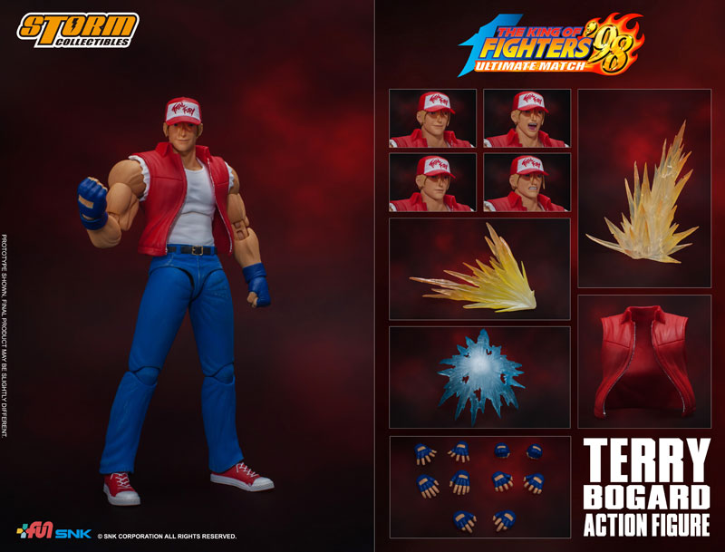 King Of Fighters 98 Ultimate Match 1/12 - Terry Bogard Action Figure -  Midtown Comics