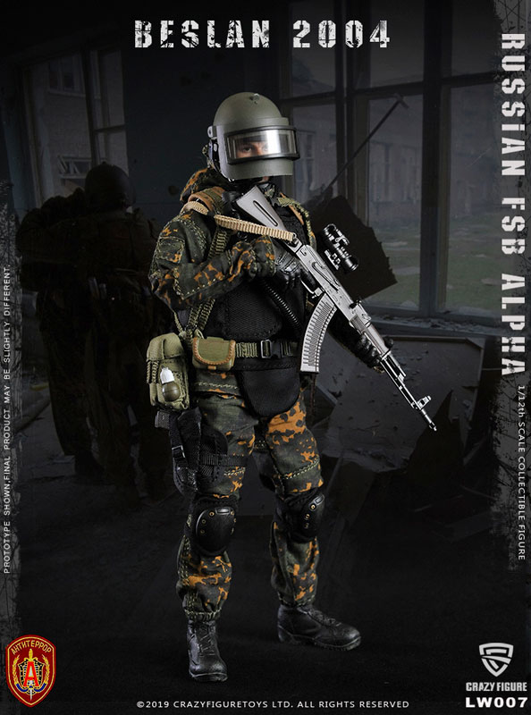 AmiAmi [Character & Hobby Shop] | 1/12 Russian FSB Alpha Team