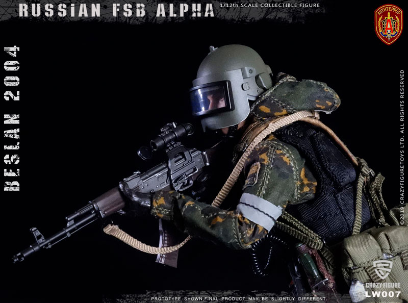 AmiAmi [Character & Hobby Shop] | 1/12 Russian FSB Alpha Team