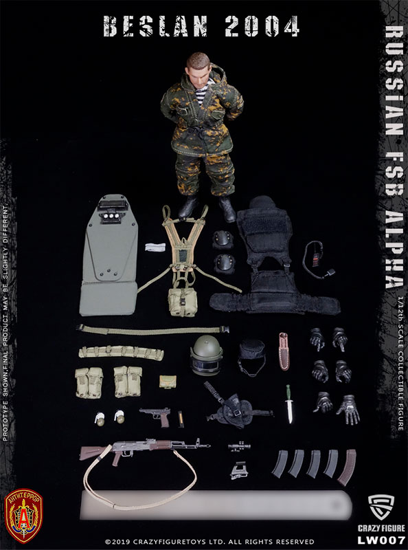 AmiAmi [Character & Hobby Shop] | 1/12 Russian FSB Alpha Team