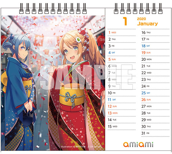 Calendario Anime 2020 – Chikara Store