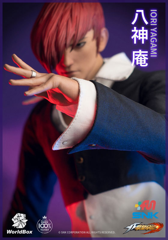 The King Of Fighters Iori Yagami Deluxe - World Box 1/6 Scale Figure