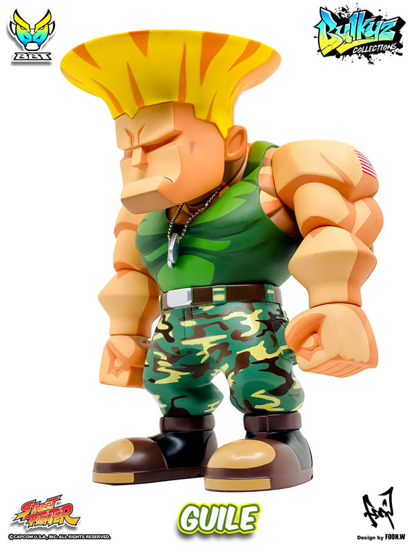 AmiAmi [Character & Hobby Shop] | Street Fighter Bulkyz Collections Guile  Complete Figure(Released)