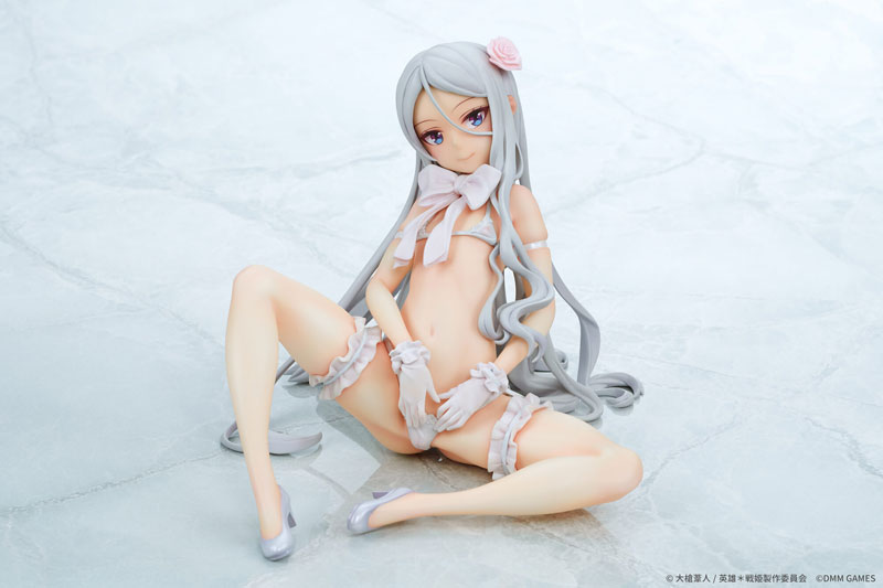 Q-six Eiyuu*Senki WW Vlad Tepes Whiteness 1/6 Complete Figure image 2