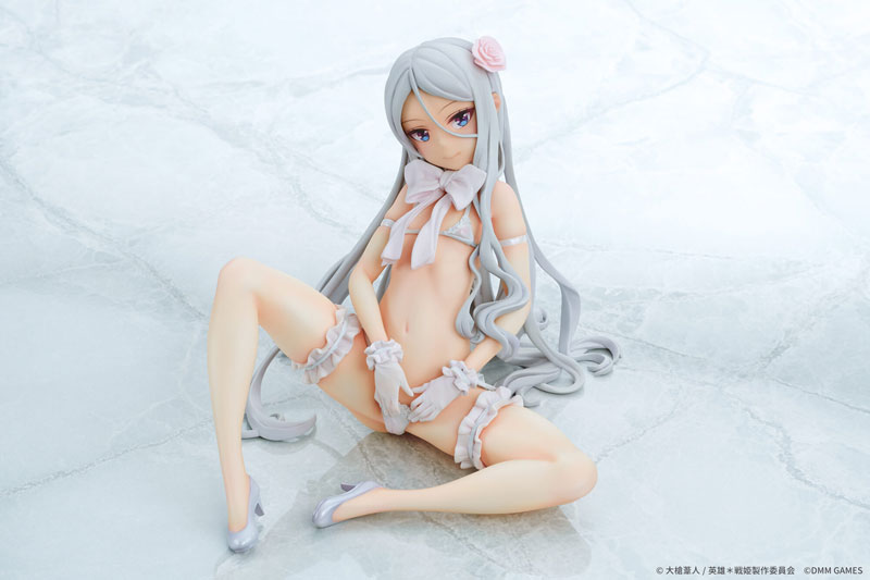 Q-six Eiyuu*Senki WW Vlad Tepes Whiteness 1/6 Complete Figure image 10