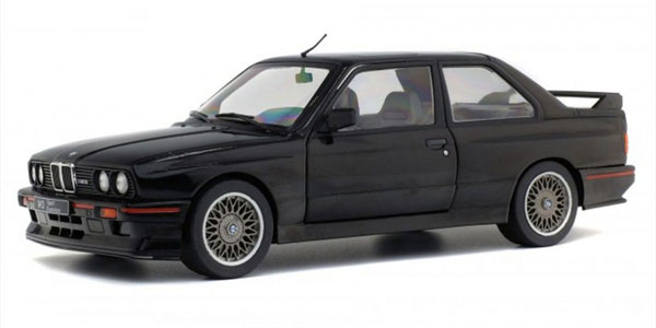 BMW M3 E30 Sport Evolution Black Solido 1/18