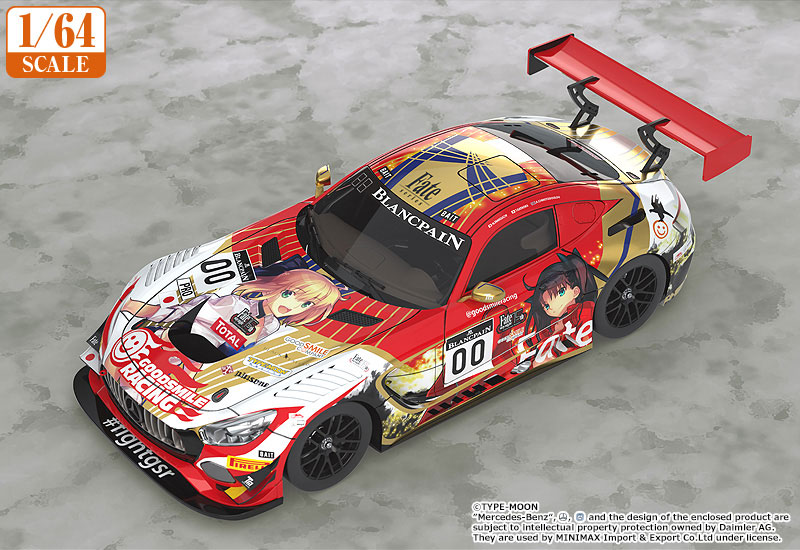 AmiAmi [Character & Hobby Shop] | 1/64 GOODSMILE RACING and TYPE-MOON RACING  2019 SPA24H Test Day ver.(Released)