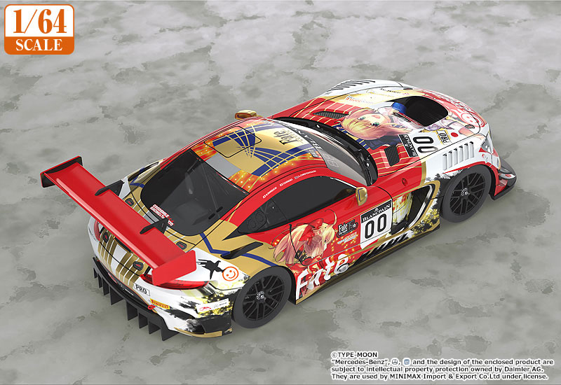 AmiAmi [Character & Hobby Shop] | 1/64 GOODSMILE RACING and TYPE-MOON RACING  2019 SPA24H Test Day ver.(Released)