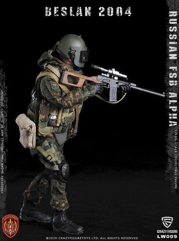 AmiAmi [Character & Hobby Shop] | 1/12 Russian FSB Alpha Unit