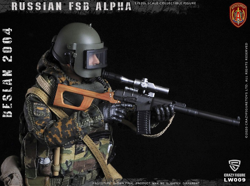 AmiAmi [Character & Hobby Shop] | 1/12 Russian FSB Alpha Unit