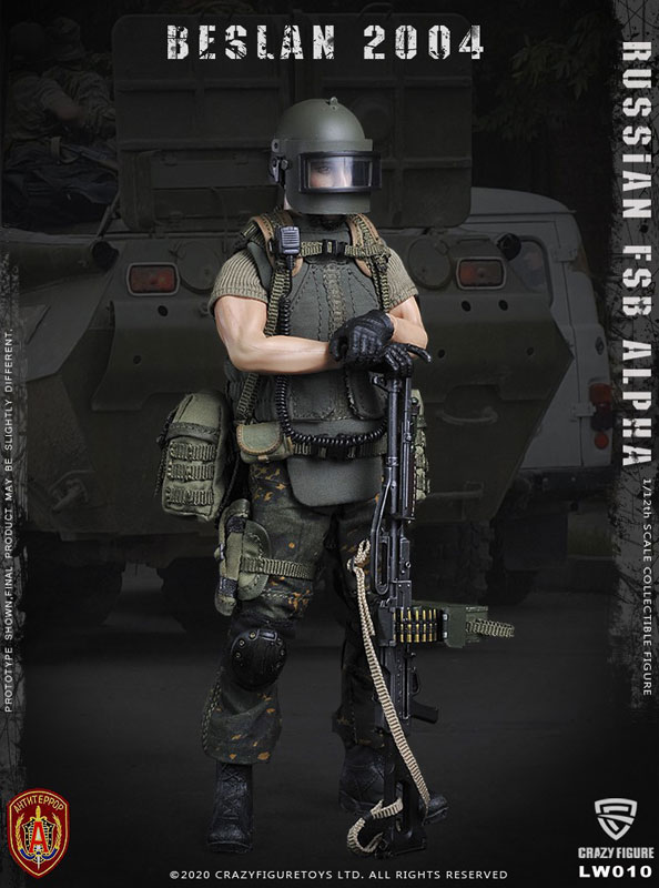 AmiAmi [Character & Hobby Shop] | 1/12 Russian FSB Alpha Unit