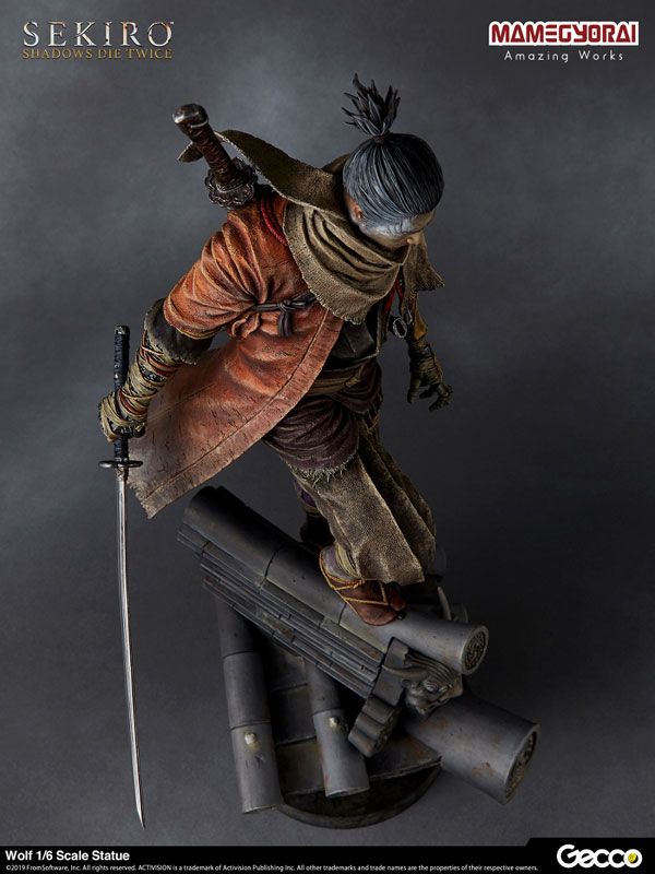 隻狼 SEKIRO SHADOW DIE TWICE 狼 1/6 gecco