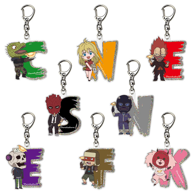 Amiami Character Hobby Shop Dorohedoro Trading Acrylic Keychain 8item Package Released