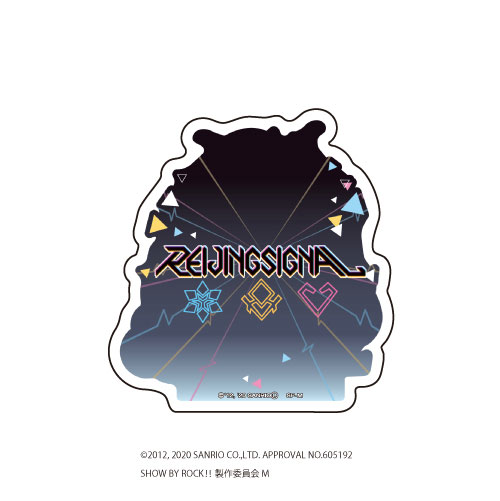 Badge Pins REIJINGSIGNAL metal badge 「 SHOW BY ROCK!! 」 Sanrio Animation  Store Limited, Goods / Accessories