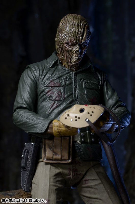 NECA Jason Mask Friday the 13th ジェイソン Friday the 13th Part 4 The Final Chapter Replica Jason Mask