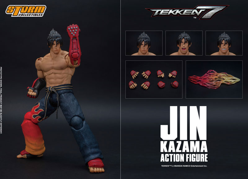 Jin Kazama - Characters & Art - Namco x Capcom