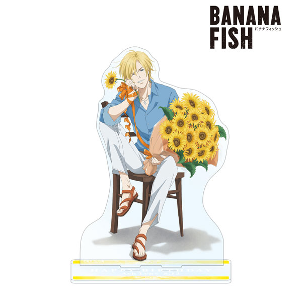 Amiami Character Hobby Shop Banana Fish New Illustration Ash Lynx Birthday Ver Big Acrylic Stand Released